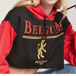 Forever 21 Belgium fleece hoodie